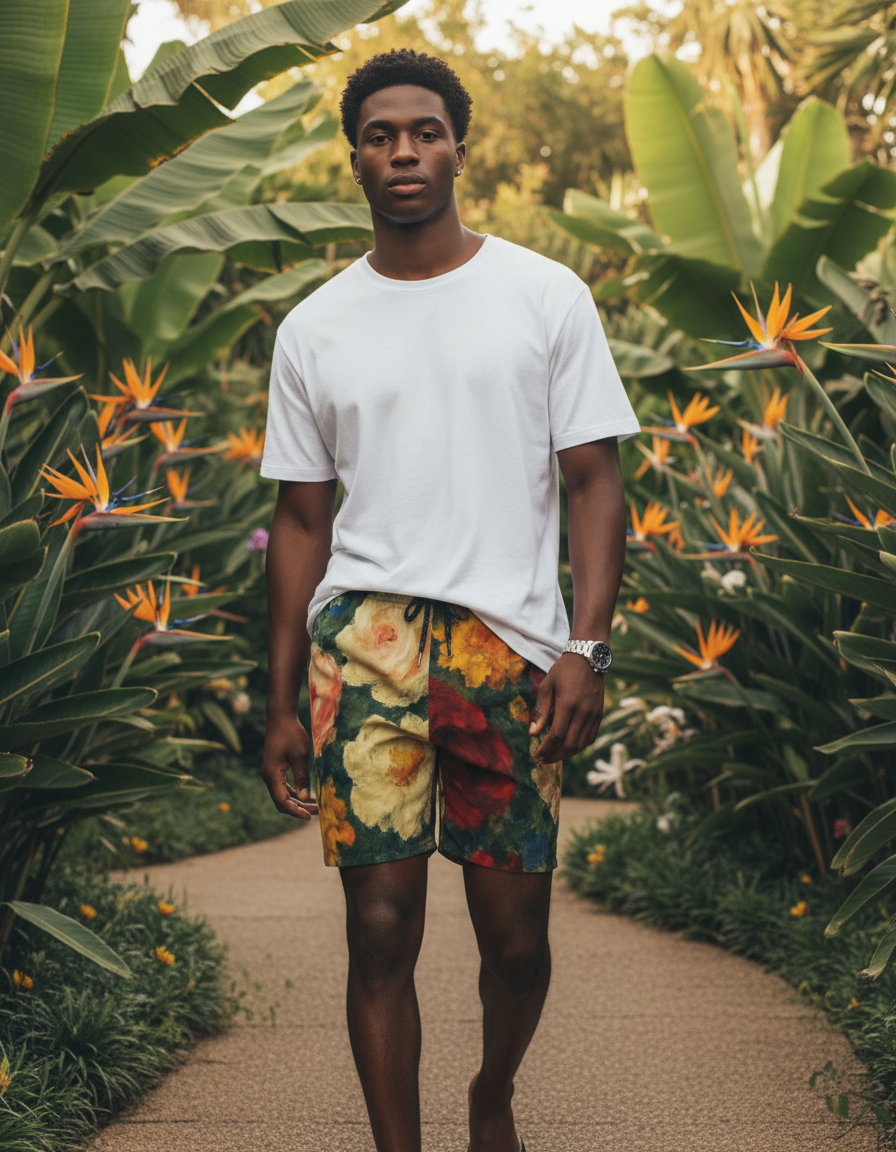 Men's Swim Trunks in Elysium