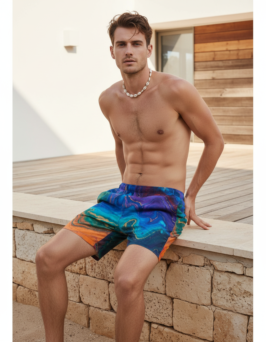 Men's Swim Trunks in Prism