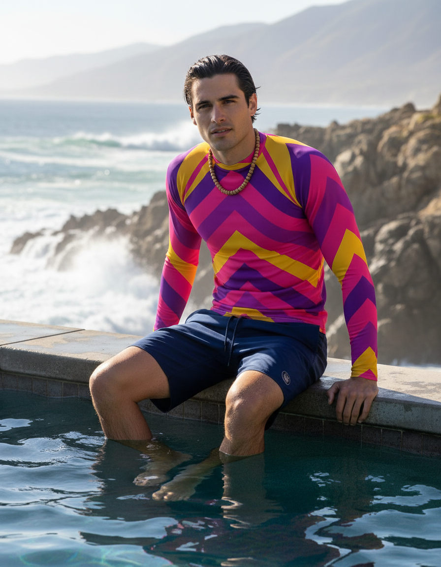 Men's Chevron rashguard