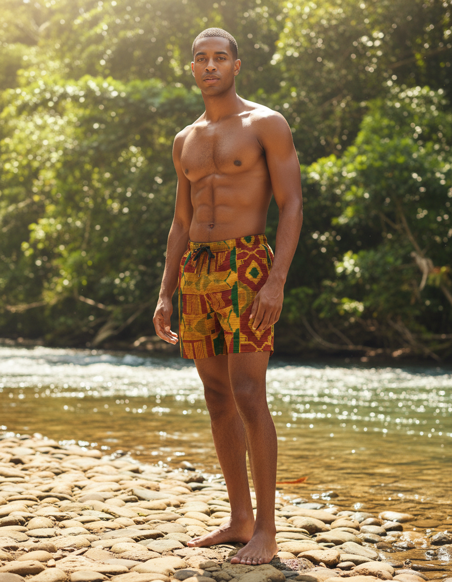 Men's Swim Trunks in Ubuntu