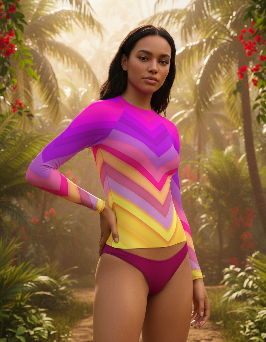 Women's Chevron rashguard