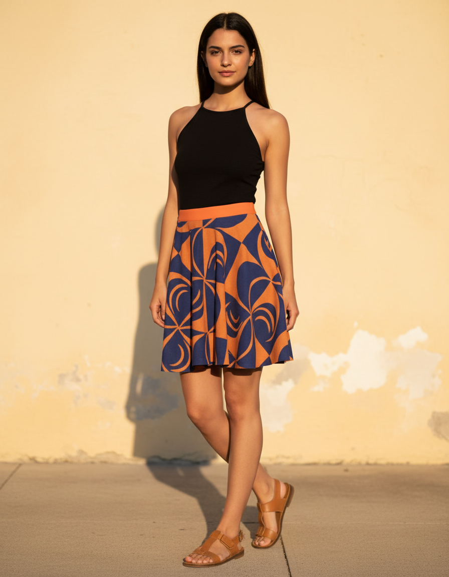 Skater Skirt in Fusion