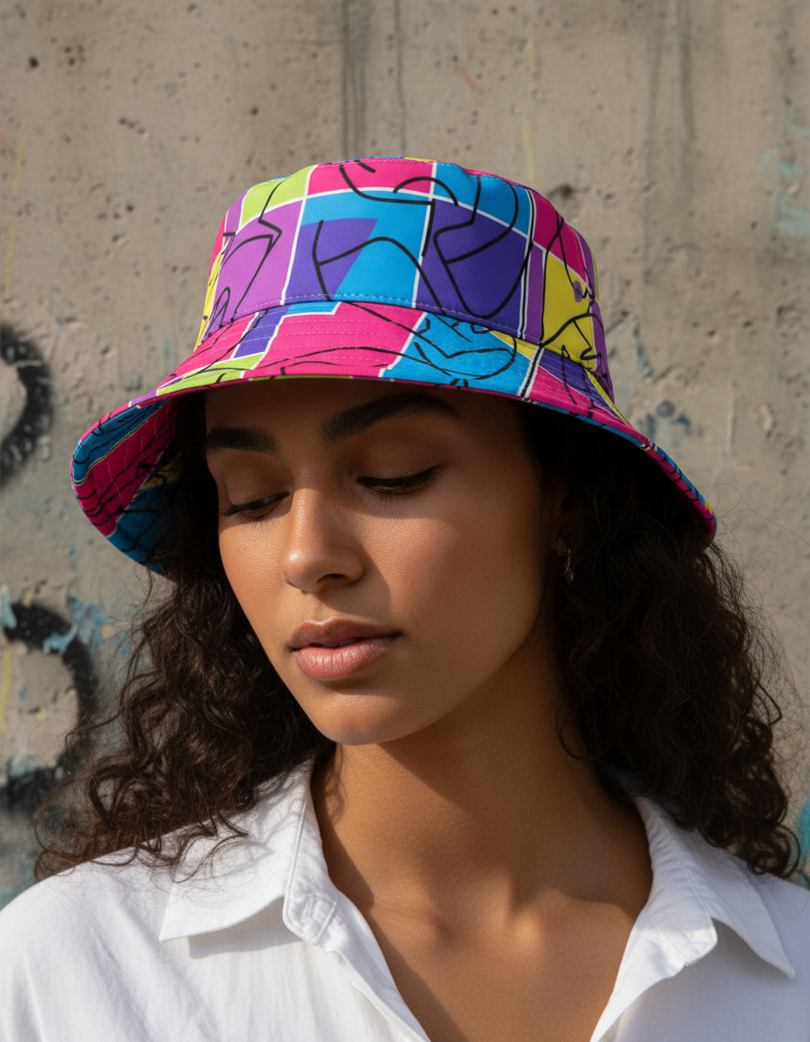 Bucket Hat in Lustre