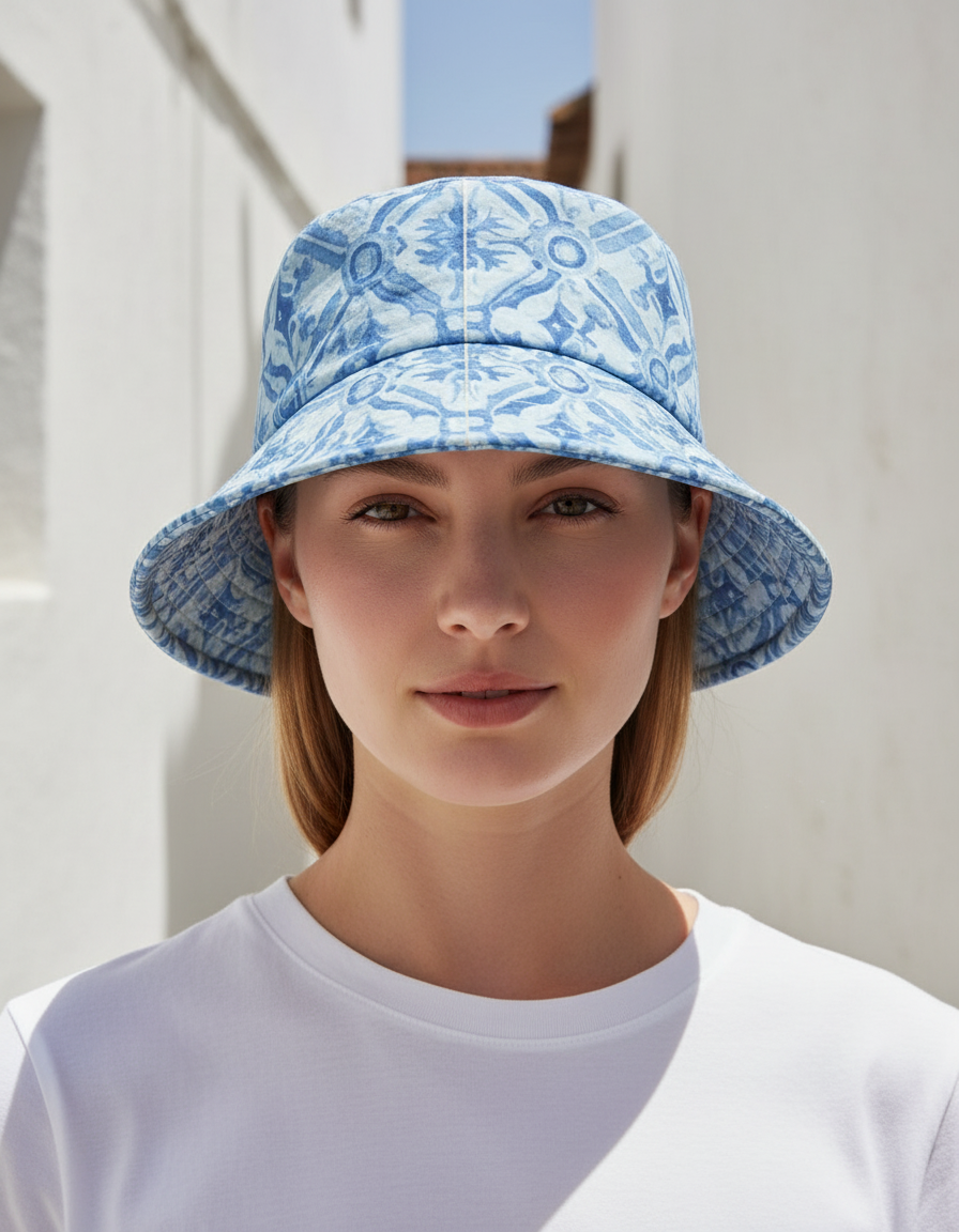Bucket Hat in Ceruleo