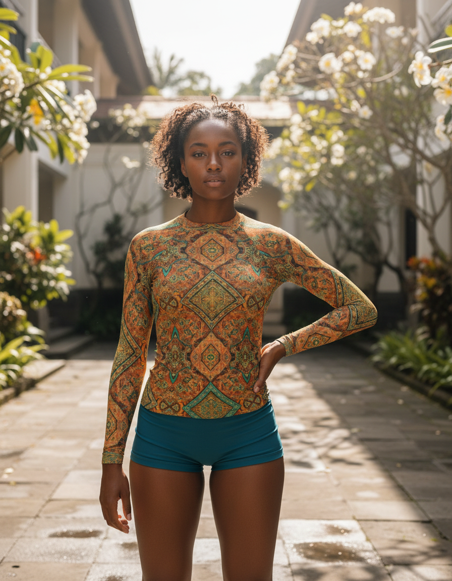 Women's Southwest Diamond rashguard