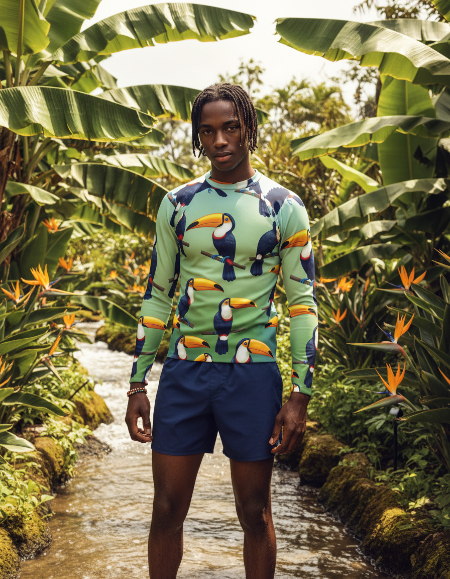 Men's Toucan rashguard