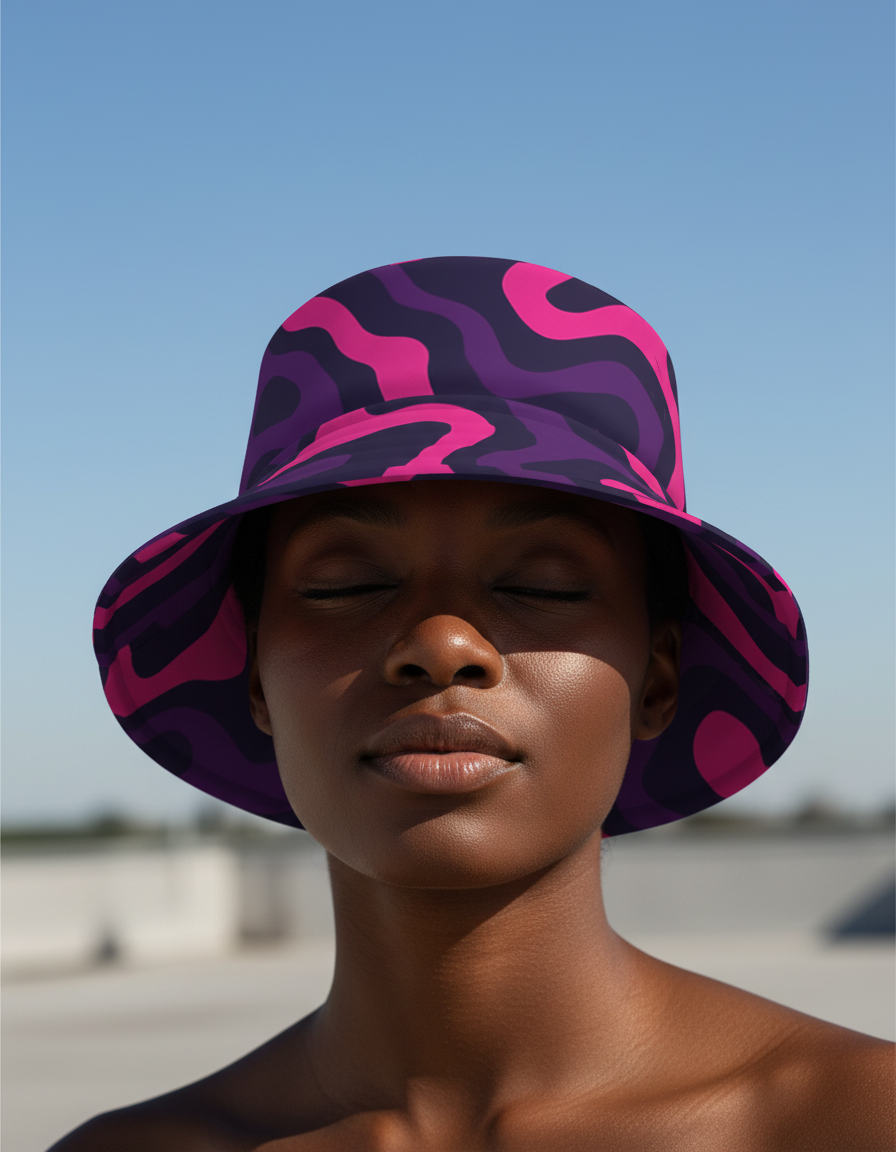 Bucket Hat in Lustre