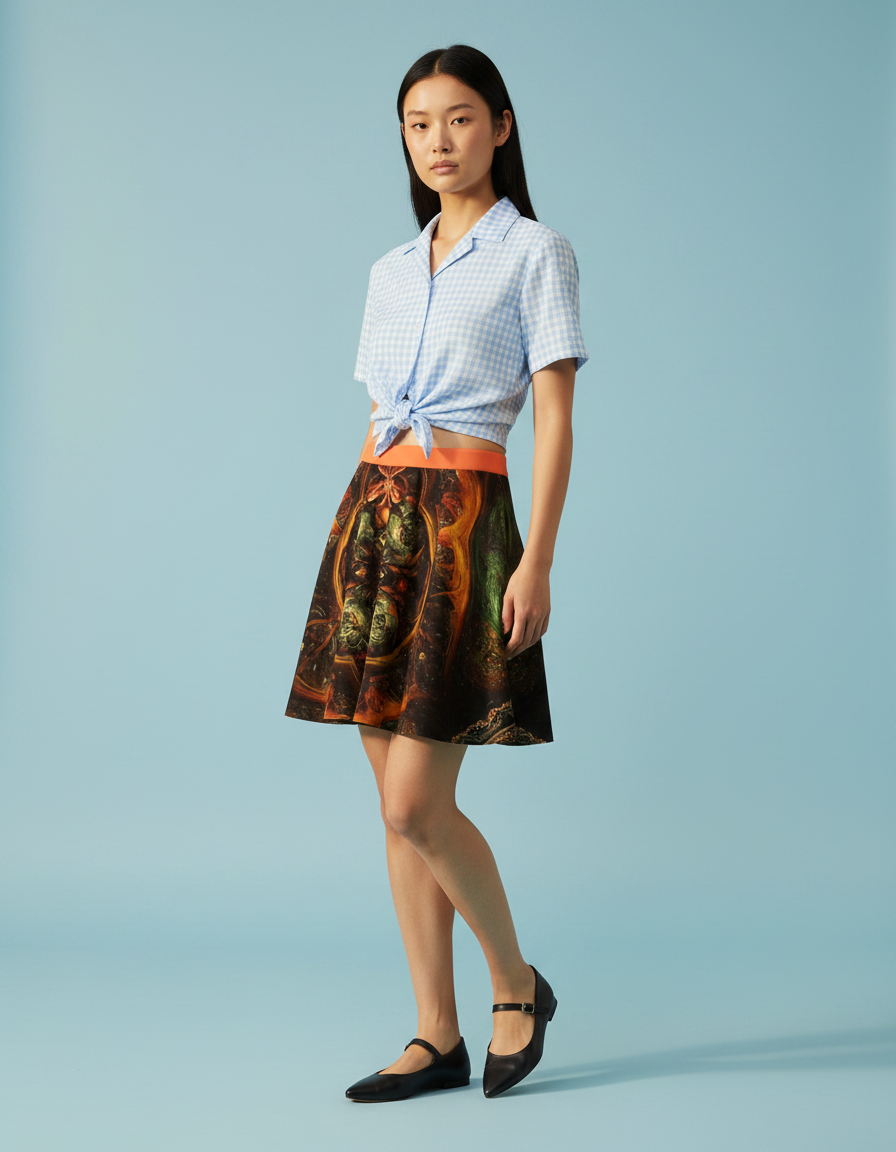 Skater Skirt in Kaleido