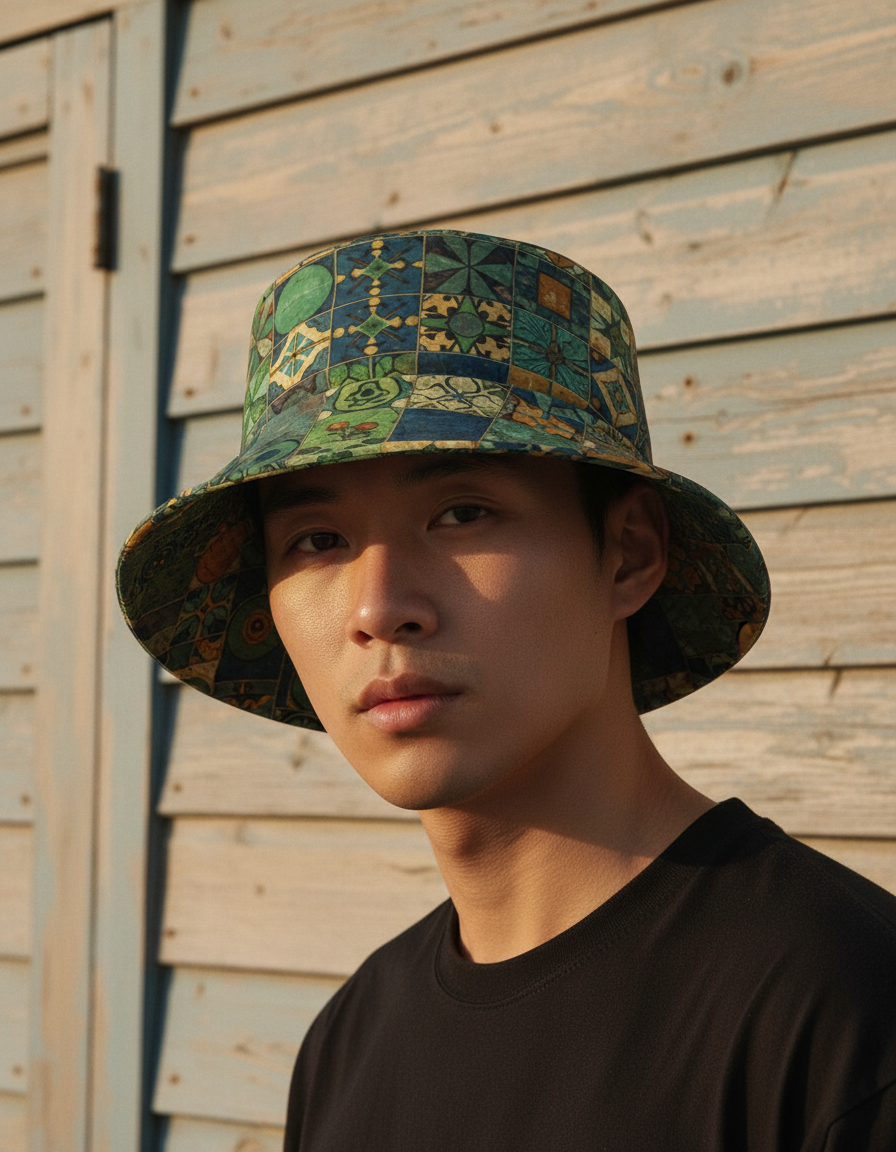Bucket Hat in Tessera