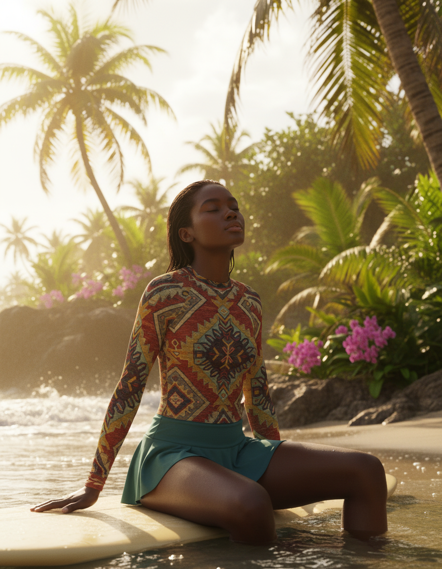 Women's Kilim rashguard