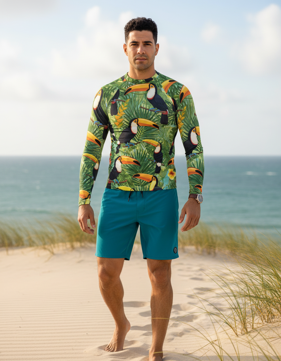Men's Toucan rashguard