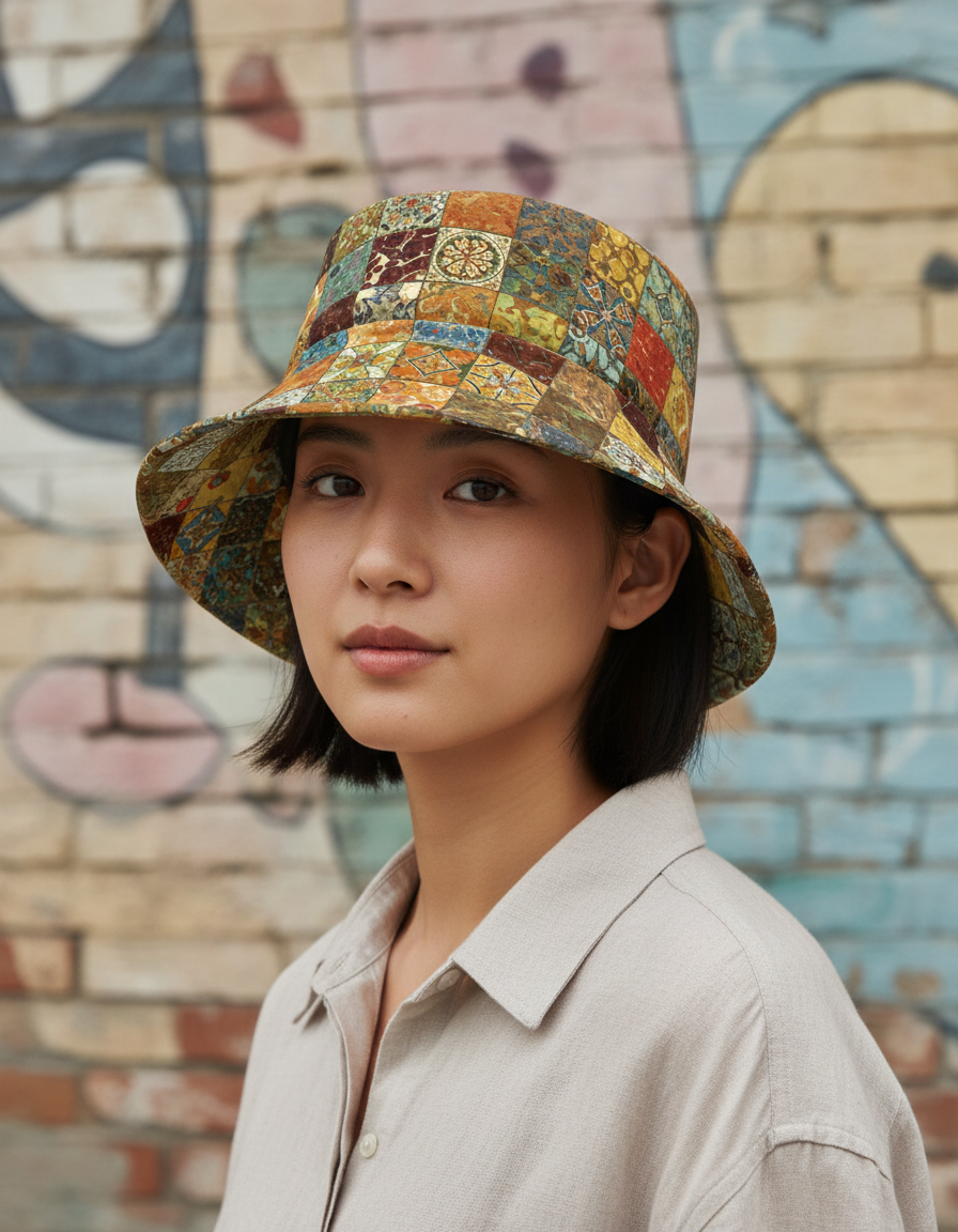 Bucket Hat in Celeste