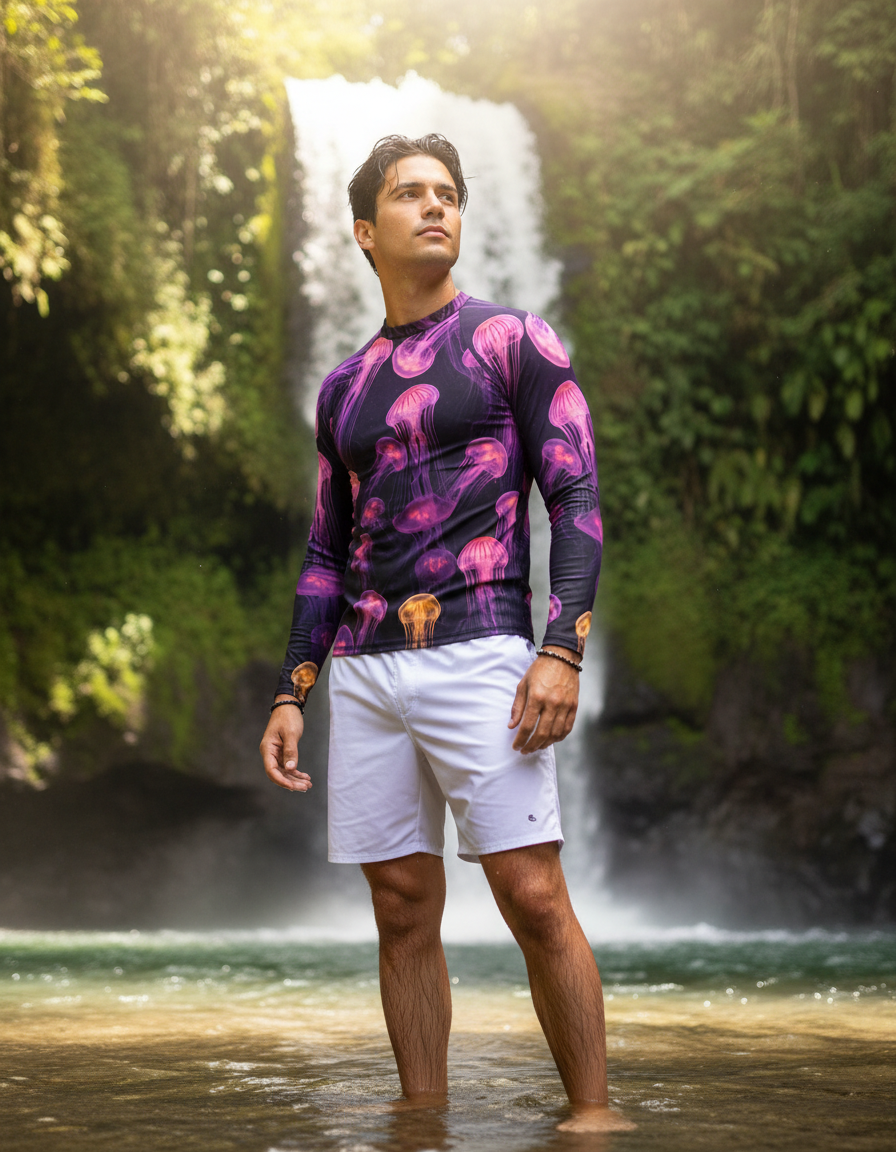 Men's Jellyfish rashguard