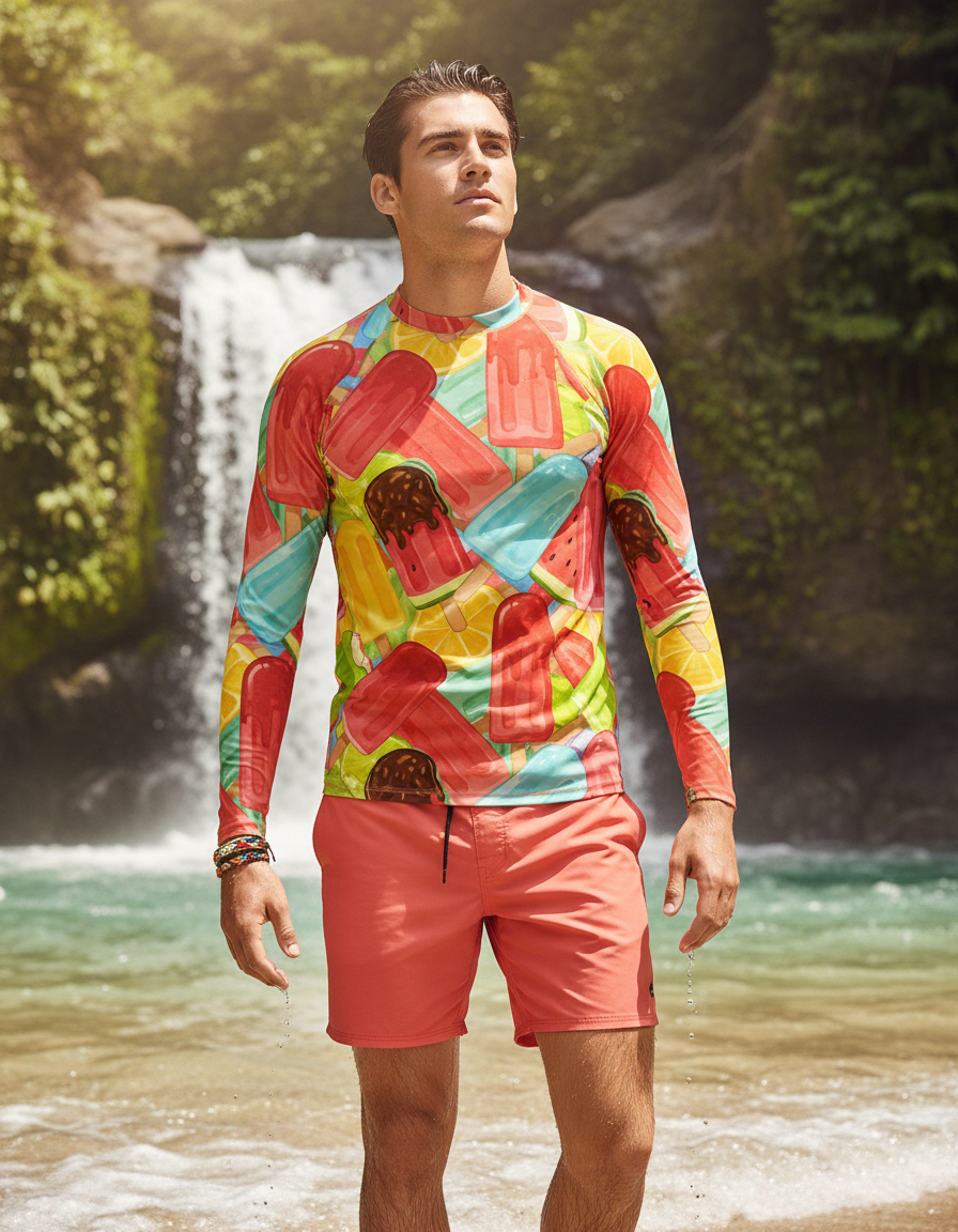 Men's Popsicle rashguard