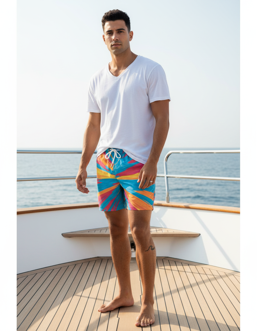 Men's Swim Trunks in Tsuru