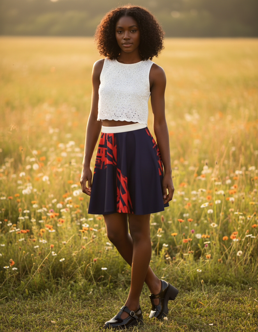 Skater Skirt in Vivid