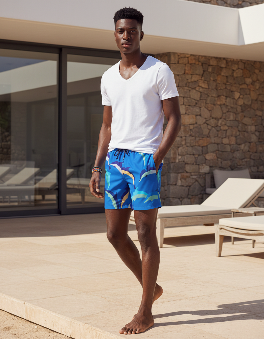 Men's Swim Trunks in Cove