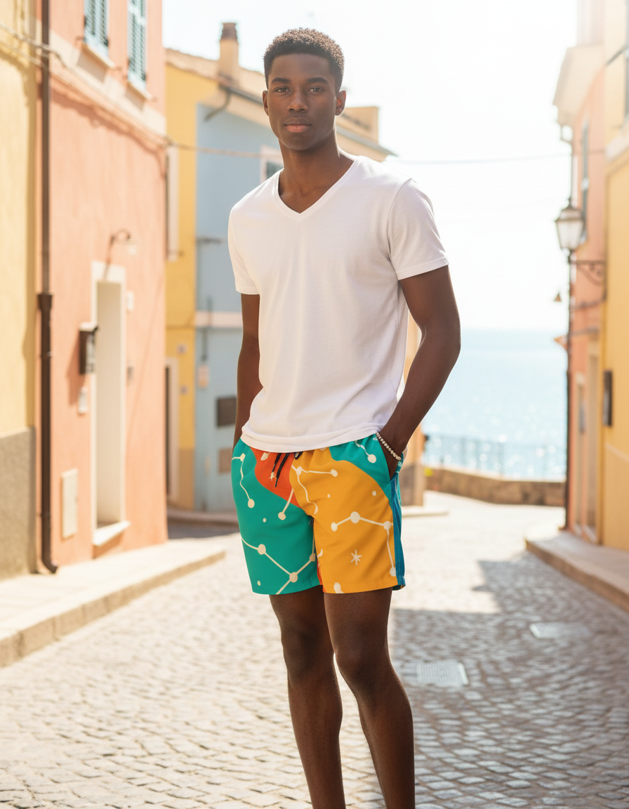 Nebula Men's Swim Trunks swim trunks