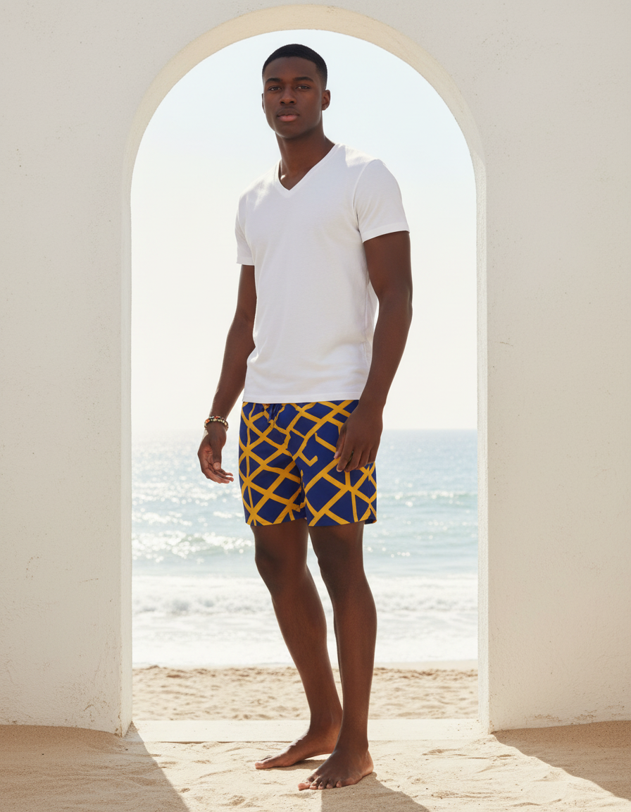 Men's Swim Trunks in Kizuna