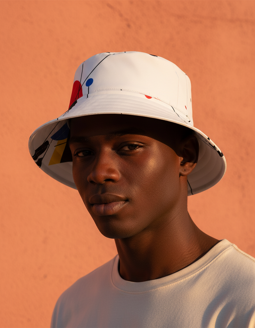 Bucket Hat in Zwart