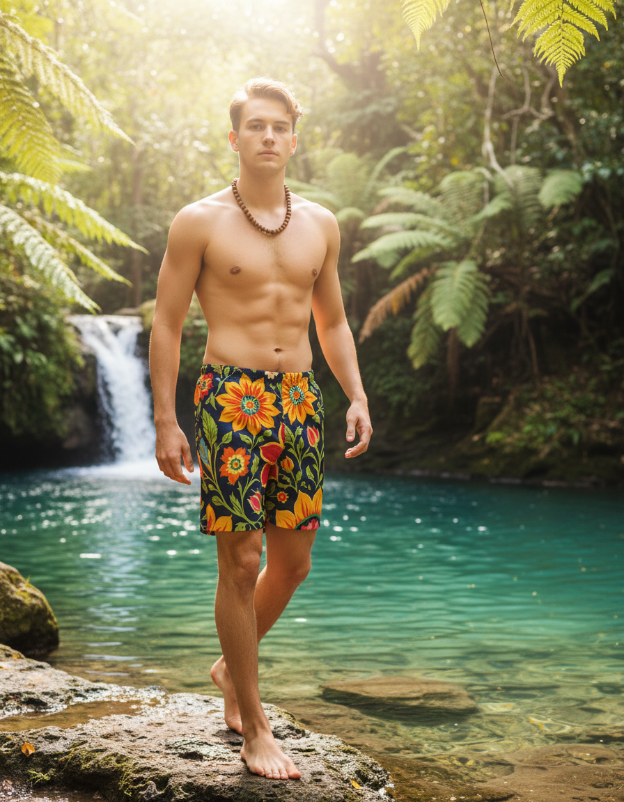 Jasmine Men's Swim Trunks swim trunks