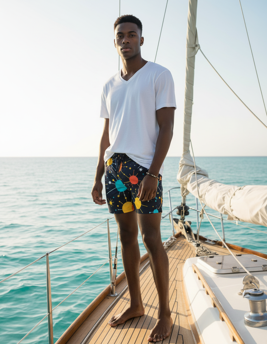 Nebula Men's Swim Trunks swim trunks