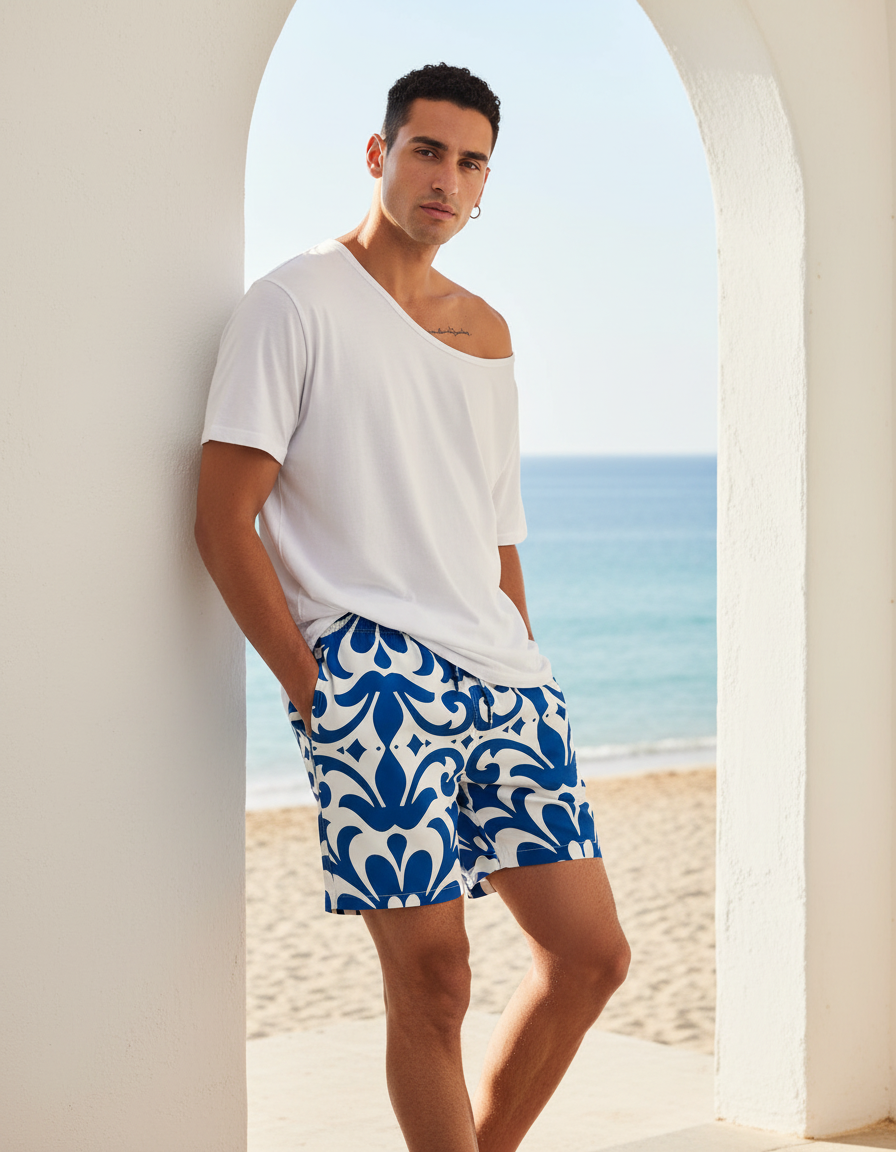 Cascais Men's Swim Trunks swim trunks