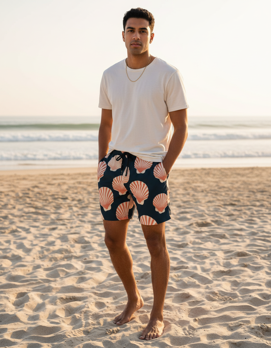 Men's Swim Trunks in Nautilus