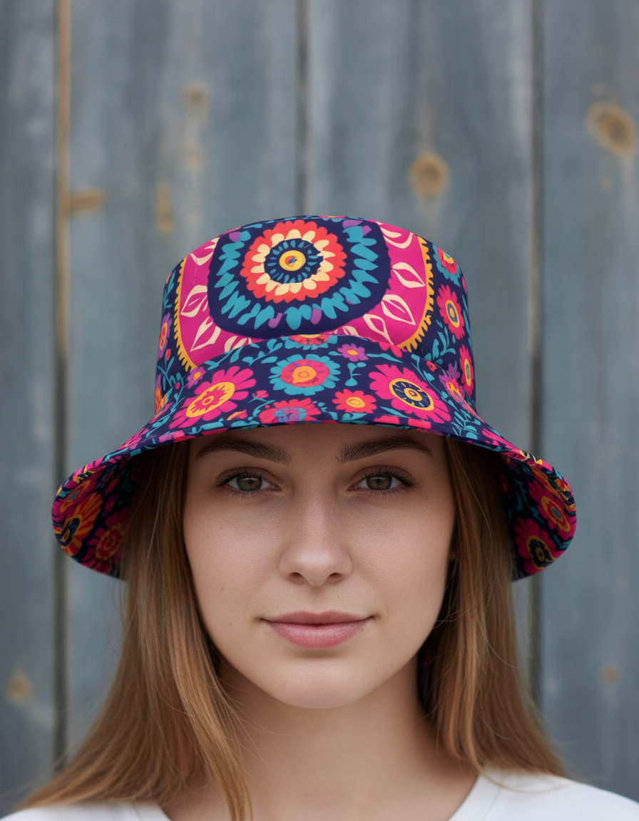 Bucket Hat in Zarif