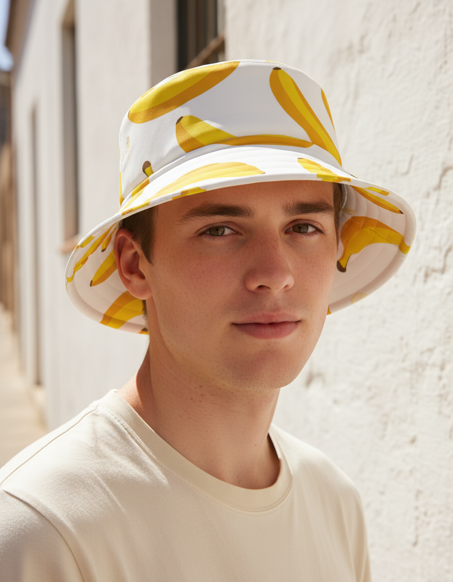 String — Sunburst Bucket Hat