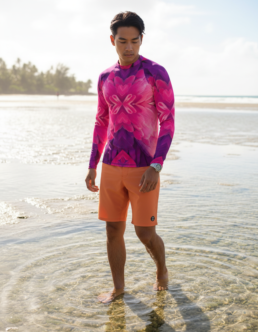 Men's Parrot rashguard