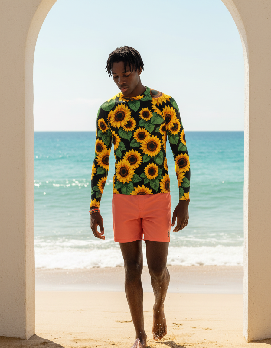 Men's Sunflower rashguard