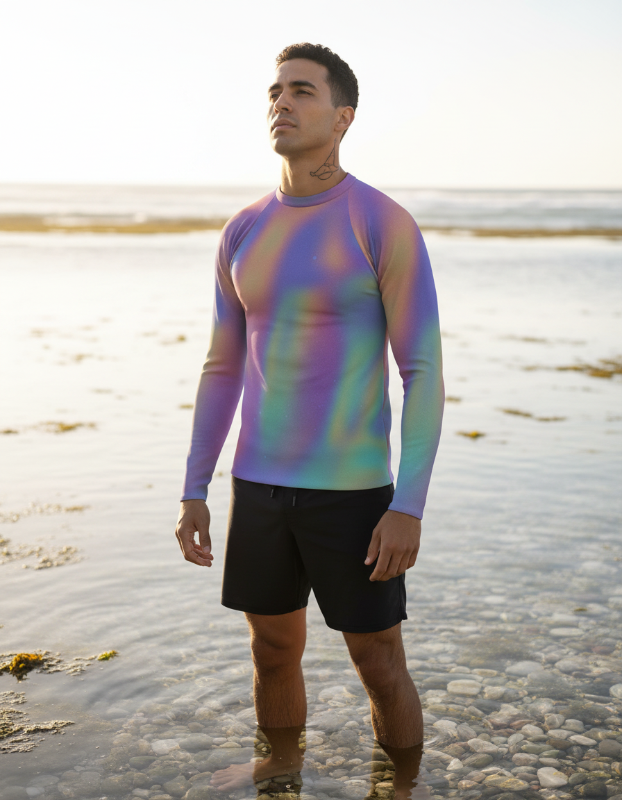 Men's Holographic rashguard