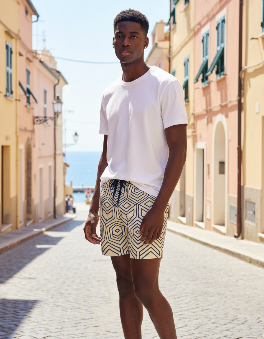 Haruka Men's Swim Trunks swim trunks