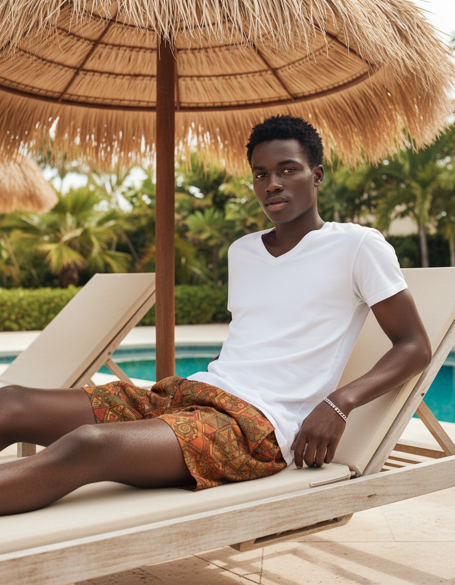 Yuzu Men's Swim Trunks swim trunks