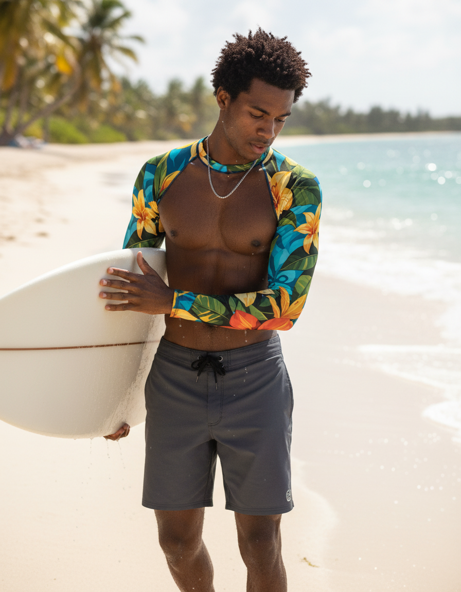 Men's Gauguin Tahiti rashguard