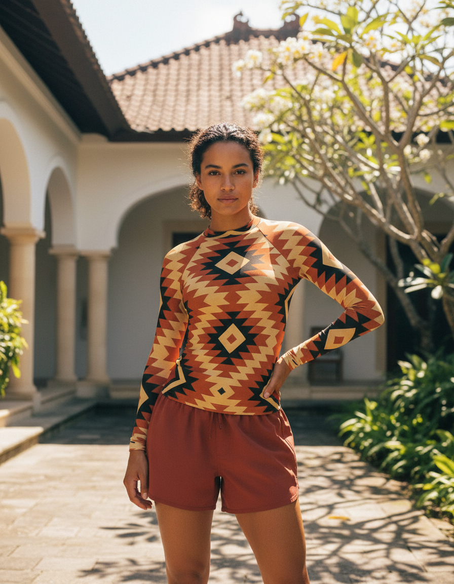 Women's Southwest Diamond rashguard