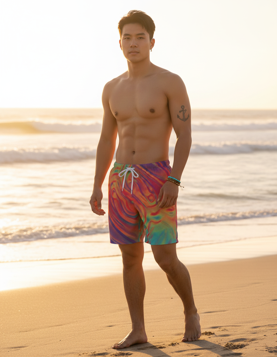 Men's Swim Trunks in Aurora