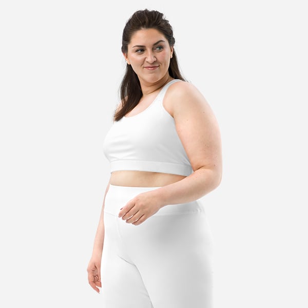 All-Over Print Sports Bra example