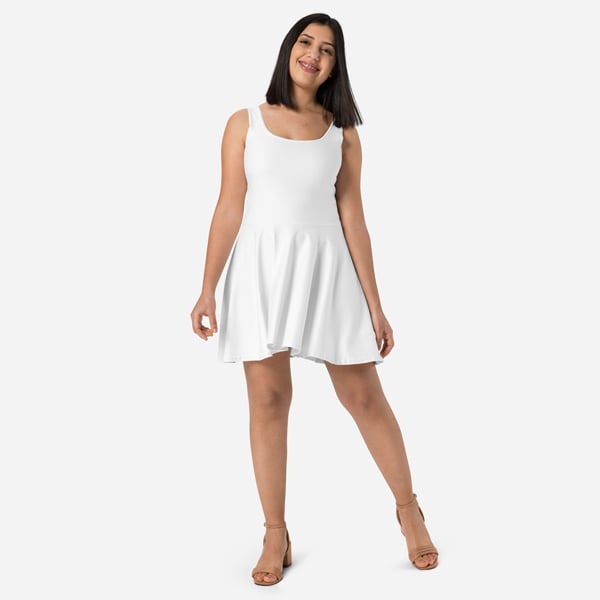 All-Over Print Skater Dress example